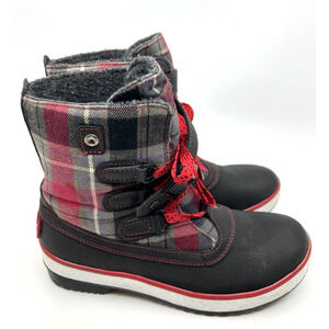 UGG Australian Women's Decatur Plaid Boots Size 6 Waterproof